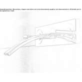 Wall-mounted washbasin tap with plate Tornala