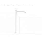 1-hole stainless steel basin tap Schladen
