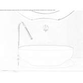 2-hole stainless steel washbasin tap Jenlain