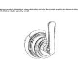 Wall-mounted washbasin tap Zlatitsa
