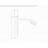 1-hole stainless steel basin tap with adjustable spout Schladen