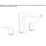 3-hole brass countertop washbasin faucet Nauen