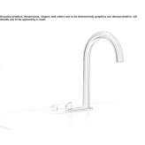 2-otworowa hydroprogresywna bateria umywalkowa Gualaco