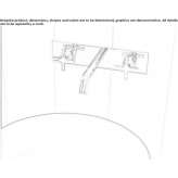 3-hole brass basin faucet for wall mounting Elice