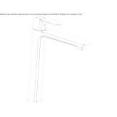 Countertop washbasin tap Noank