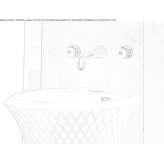 3-hole washbasin tap without stopper Inarcs