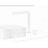 2-hole countertop washbasin tap Etucuaro