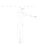 Single-lever countertop washbasin tap Brusperk