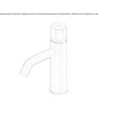 Countertop washbasin tap made of stainless steel Mislata