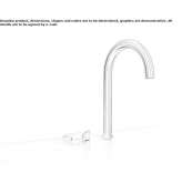 2-otworowa hydroprogresywna bateria umywalkowa Gualaco