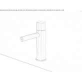 Countertop washbasin tap Etucuaro
