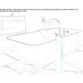 Washbasin faucet / bathtub faucet Mapiri
