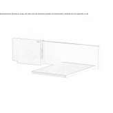Wall-mounted hydroprogressive washbasin tap made of stainless steel Jarrell