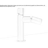 Freestanding faucet with adjustable spout Trinidad