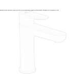 Countertop washbasin tap Erzurum