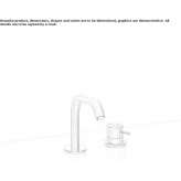 Two-hole tap with swivel spout Anaya