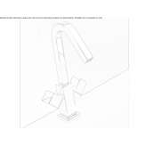 1-hole, brass countertop washbasin faucet Vinarice