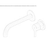 Hydroprogressive washbasin tap made of stainless steel Irodouer