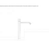 1-hole countertop washbasin tap Prees