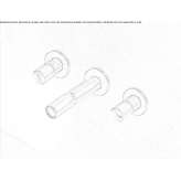 Contemporary Stainless Steel 3 Hole Wall Mounted Bidet Mixer Trinidad