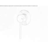 Single-lever wall-mounted faucet Emmen