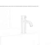 Countertop washbasin tap Kuhmo