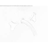 Set of 2 single taps for wall mounting Gualaco
