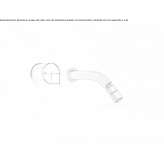2-hole stainless steel wall-mounted basin tap with adjustable spout Schladen
