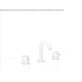 Three-hole tap with swivel spout Anaya