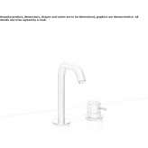 Two-hole tap with swivel spout Anaya