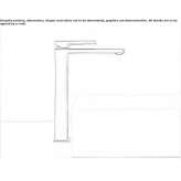 Single-lever countertop washbasin tap Jedwabno