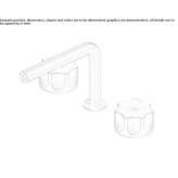 Countertop washbasin tap made of stainless steel Mislata