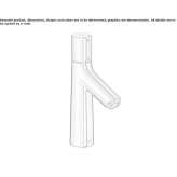 Single-lever countertop washbasin tap Cafasse