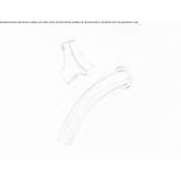 Wall-mounted hydrogress tap with spout Gualaco