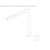 Hydroprogressive washbasin tap made of stainless steel Mislata