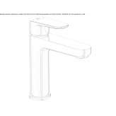 Countertop washbasin tap, single-lever, 1-hole Erzurum