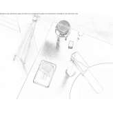 Washbasin tap with automatic stopper Yaguaron