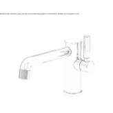 Single-lever washbasin tap Bicske