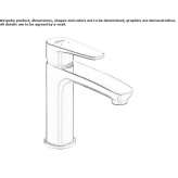 Single-lever washbasin tap Jalisco