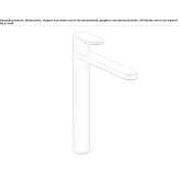 Tall, single-lever washbasin tap Lindas