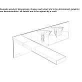 Wall-mounted washbasin tap with a plate without a plug Ormeau