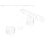 3-hole countertop washbasin tap Peshkovo