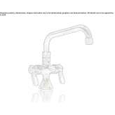 1-hole brass countertop washbasin faucet Mordy