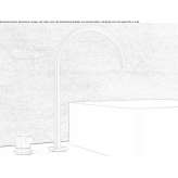 2-hole countertop washbasin tap Camardi