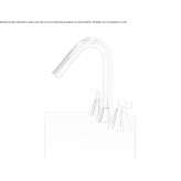 3-hole countertop washbasin tap without cork Syrskoye