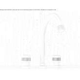 3-hole countertop washbasin tap without cork Psyzh