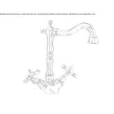 Countertop washbasin tap, steel, 1-hole Borsa
