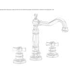 Countertop washbasin tap without waste Livo