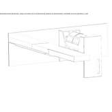 Bateria umywalkowa ścienna jednouchwytowa Kanepi