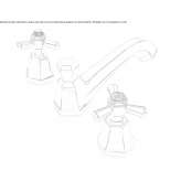 3-hole washbasin tap Benimodo
